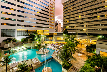 Foto da fachada do Mar Hotel